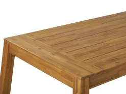 Hot Beliani Set da pranzo da giardino 6 posti LIVORNO Legno d'acacia Marrone