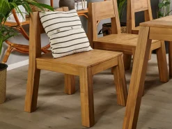 Hot Beliani Set da pranzo da giardino 6 posti LIVORNO Legno d'acacia Marrone