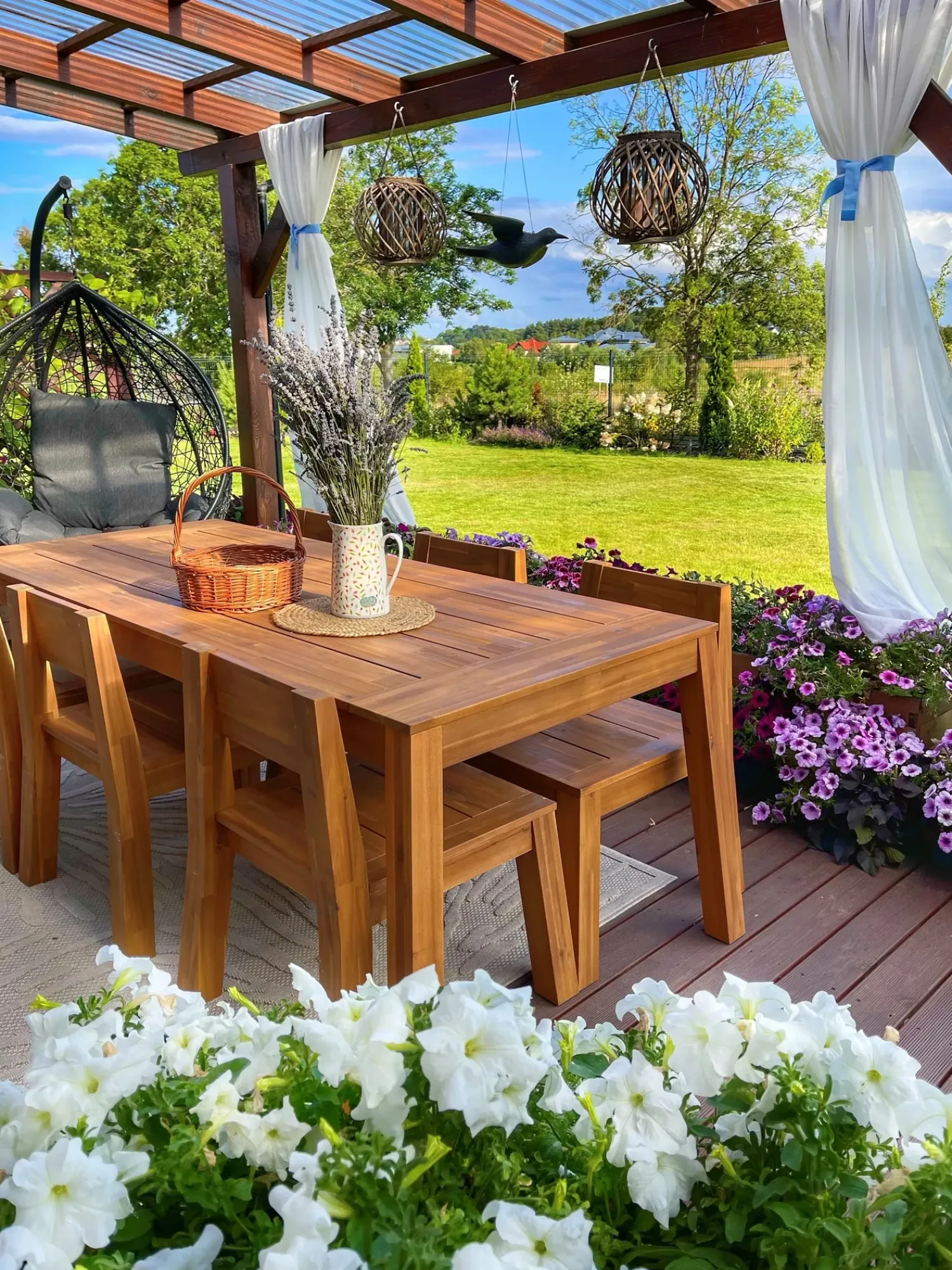 Online Beliani Set da pranzo da giardino 6 posti LIVORNO Legno d'acacia Marrone