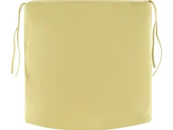 Outlet Beliani Set da pranzo da giardino 4 posti ANCONA con cuscini Metallo Bianco sporco Bianco Verde
