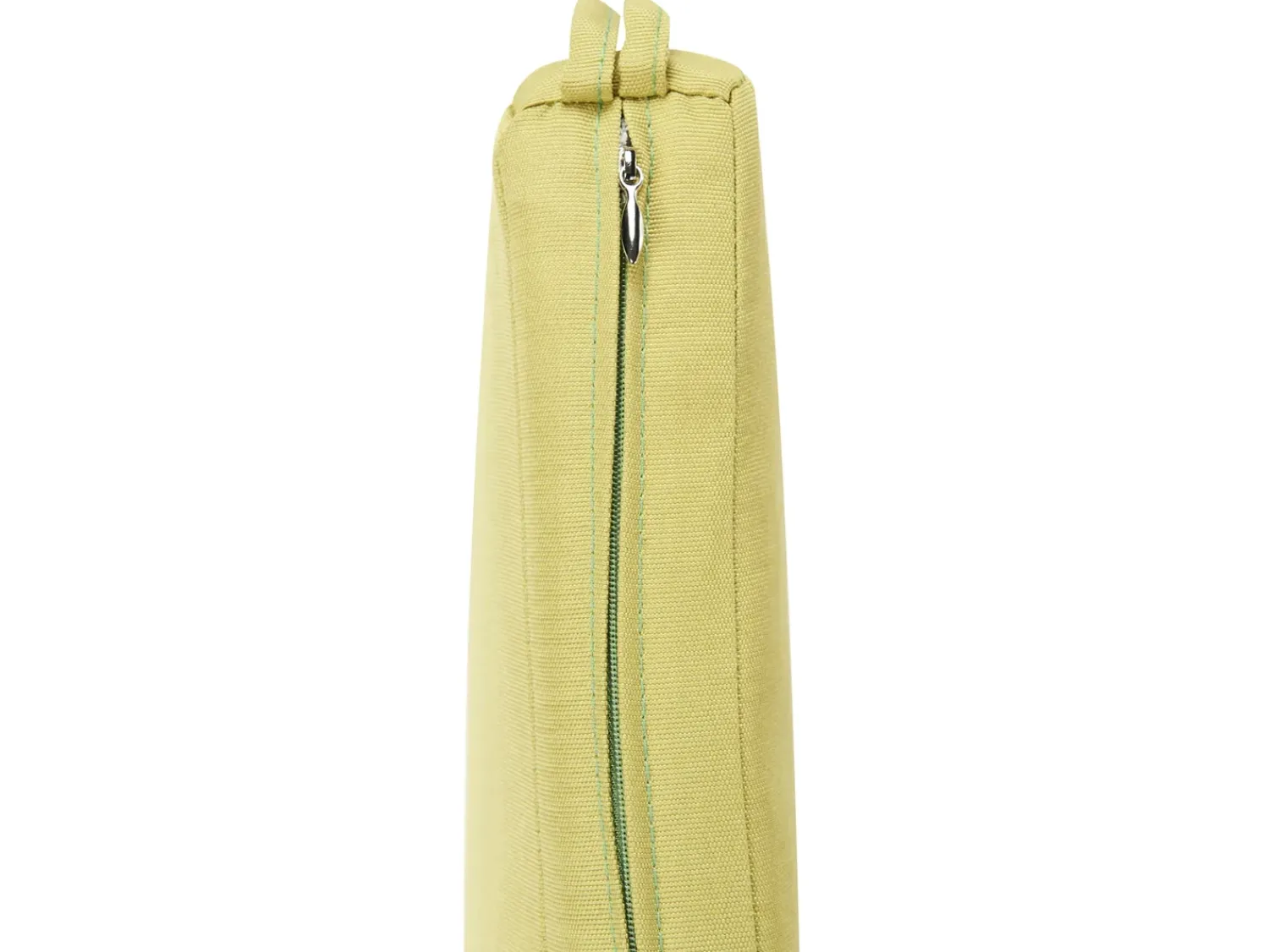 Outlet Beliani Set da pranzo da giardino 4 posti ANCONA con cuscini Metallo Bianco sporco Bianco Verde