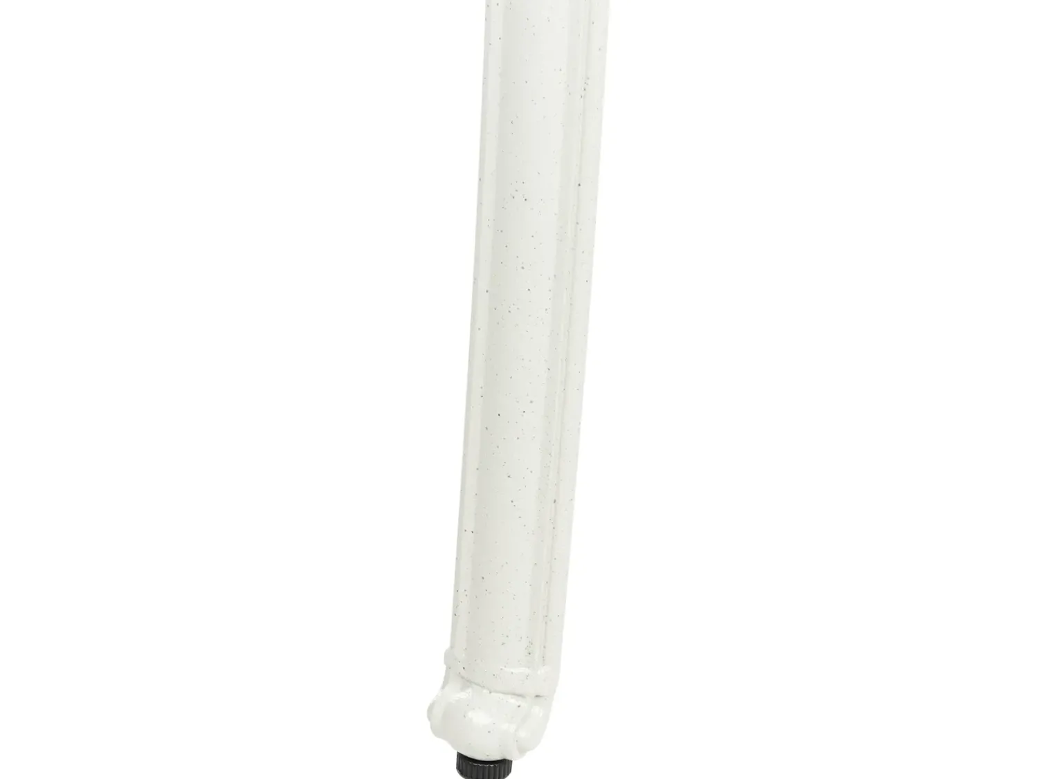 Outlet Beliani Set da pranzo da giardino 4 posti ANCONA con cuscini Metallo Bianco sporco Bianco Verde