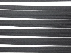 Hot Beliani Set da pranzo da giardino 4 posti CANETTO con cuscini Metallo Nero Marrone Nero