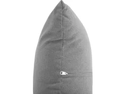 Clearance Beliani Set da pranzo da giardino 4 posti LIPARI con cuscini Metallo Grigio