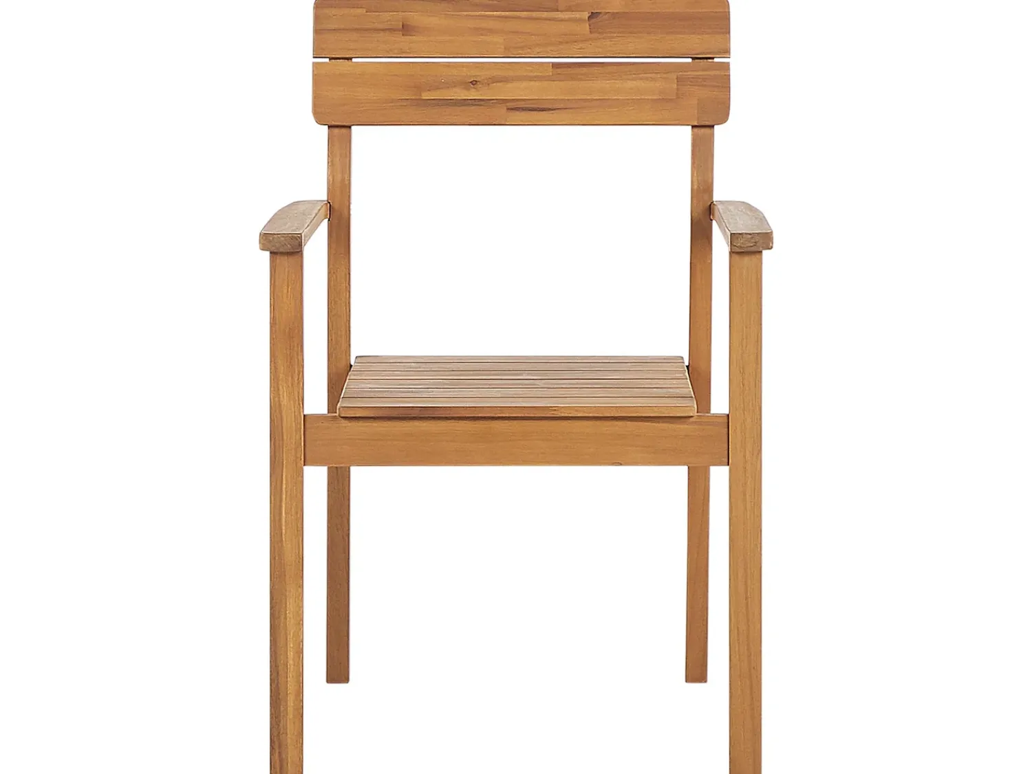 New Beliani Set da pranzo da giardino 6 posti FORNELLI Legno d'acacia Marrone