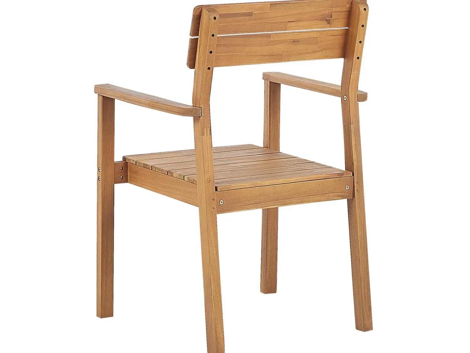 New Beliani Set da pranzo da giardino 6 posti FORNELLI Legno d'acacia Marrone
