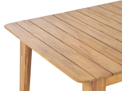 New Beliani Set da pranzo da giardino 6 posti FORNELLI Legno d'acacia Marrone