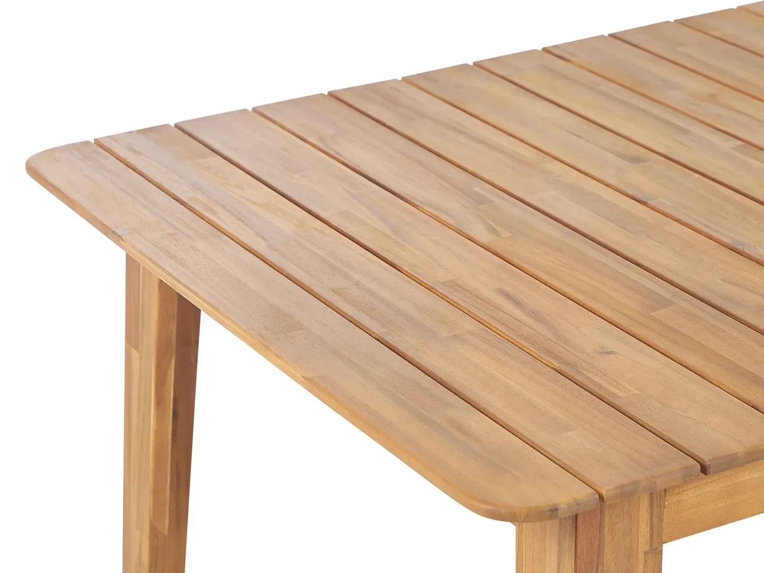 New Beliani Set da pranzo da giardino 6 posti FORNELLI Legno d'acacia Marrone