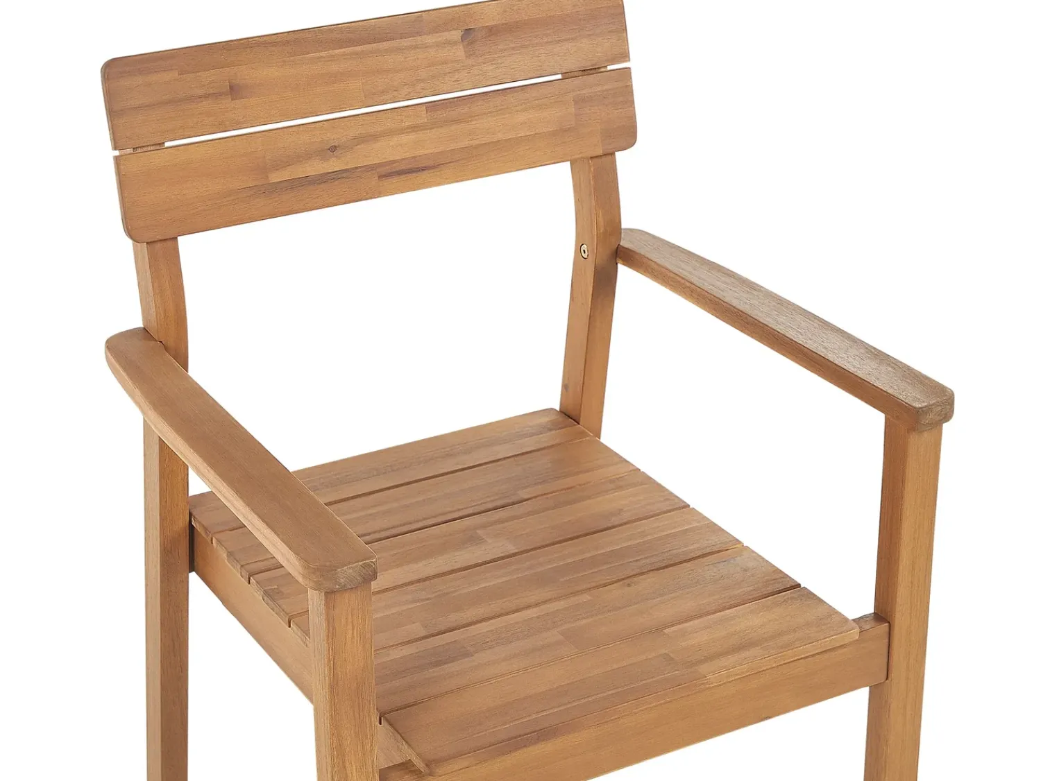 New Beliani Set da pranzo da giardino 6 posti FORNELLI Legno d'acacia Marrone
