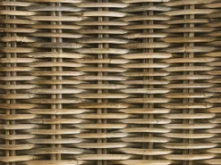 Discount Beliani Set da pranzo da giardino 6 posti MAROS/OLBIA con cuscini Cemento Marrone chiaro Bianco Beige Naturale Marrone Grigio