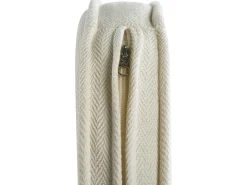 Discount Beliani Set da pranzo da giardino 6 posti MAROS/OLBIA con cuscini Cemento Marrone chiaro Bianco Beige Naturale Marrone Grigio