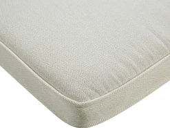 Discount Beliani Set da pranzo da giardino 6 posti MAROS/OLBIA con cuscini Cemento Marrone chiaro Bianco Beige Naturale Marrone Grigio