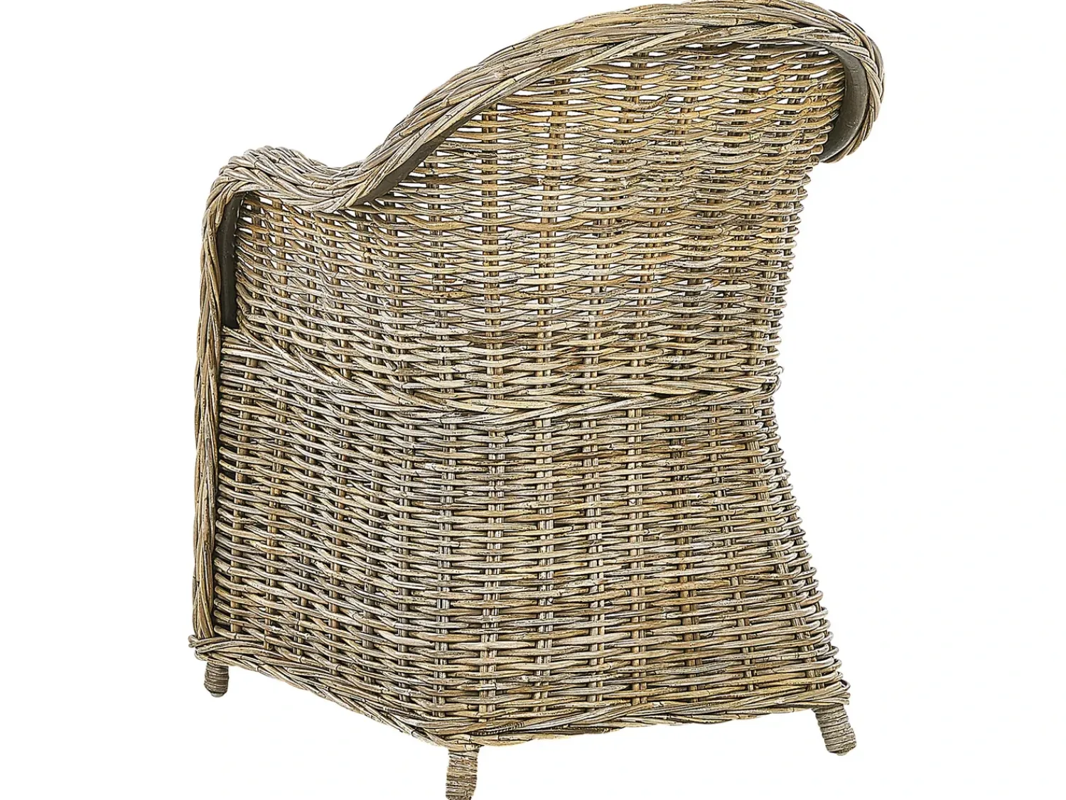 Online Beliani Set da pranzo da giardino 6 posti SUSUA/OLBIA con cuscini Cemento Marrone chiaro Bianco Beige Naturale Marrone Grigio