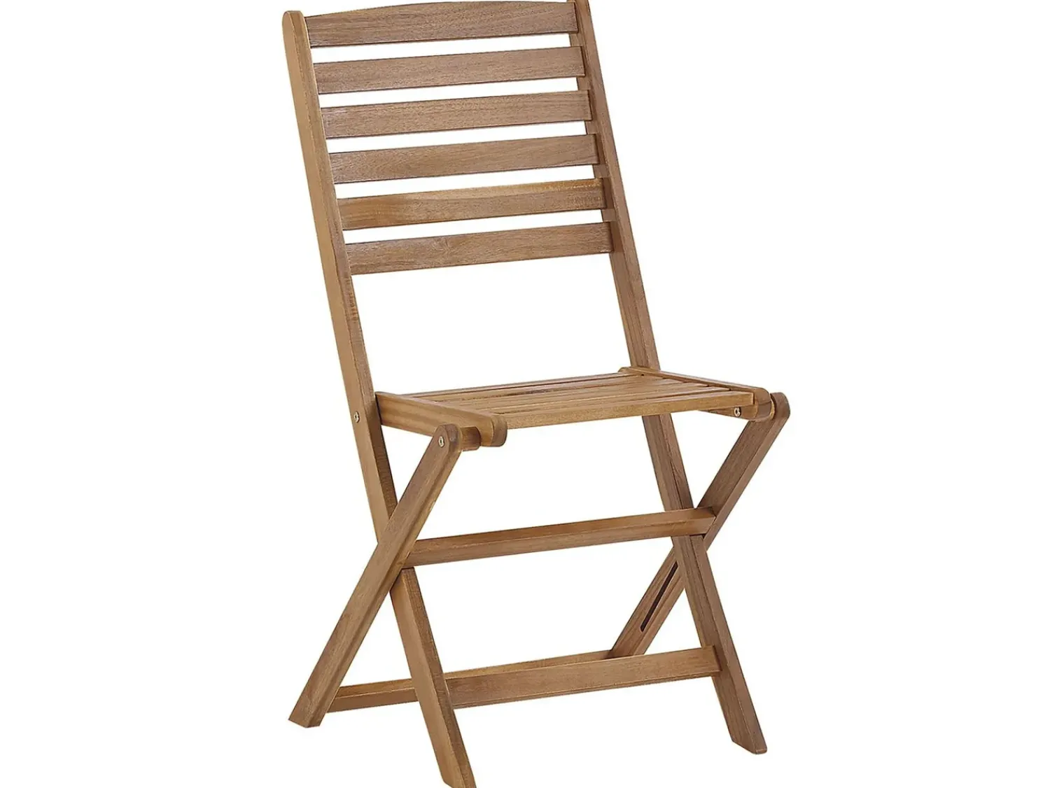 Hot Beliani Set da pranzo da giardino 6 posti TOLVE con Ombrellone (12 opzioni) Legno d'acacia Marrone Beige Marrone