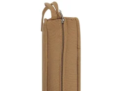 Online Beliani Set da pranzo da giardino 4 posti SALENTO con Ombrellone (16 opzioni) Metallo Marrone scuro Beige Marrone