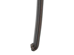 Online Beliani Set da pranzo da giardino 4 posti SALENTO con Ombrellone (16 opzioni) Metallo Marrone scuro Beige Marrone