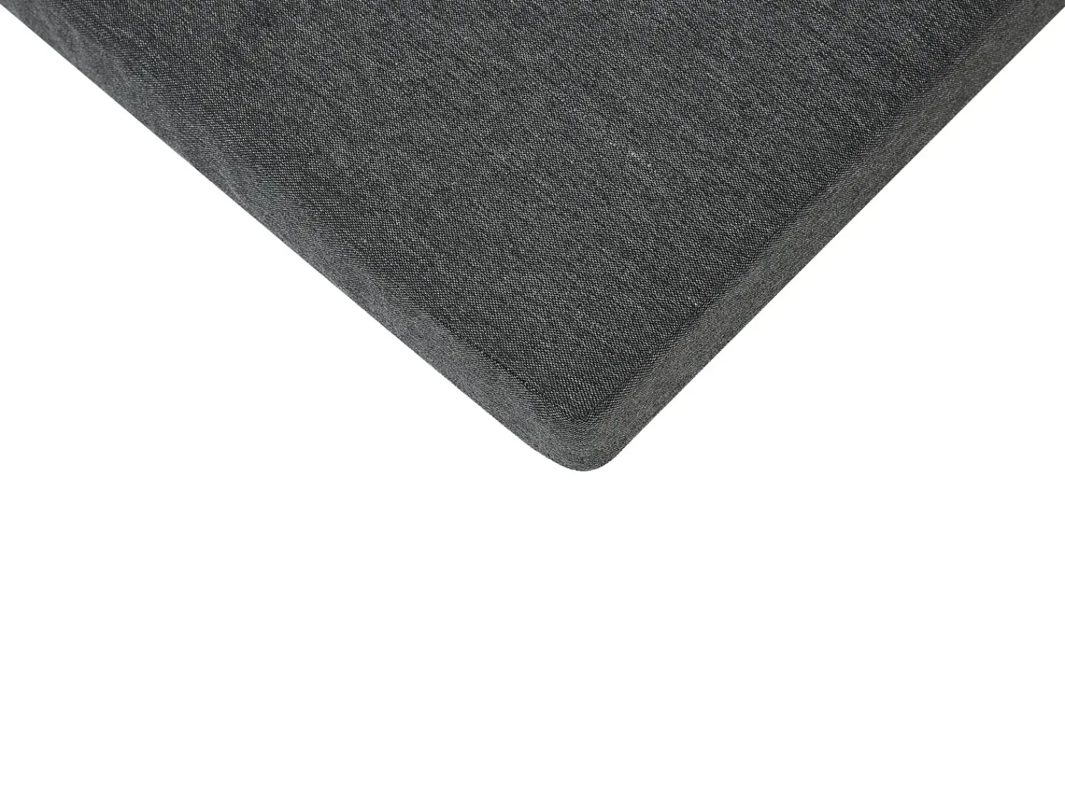 Sale Beliani Set da pranzo da giardino 4 posti OLMETTO/TAVIANO con cuscini Metallo Nero Grigio Marrone Nero