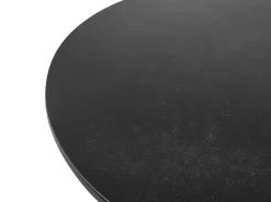 Sale Beliani Set da pranzo da giardino 4 posti OLMETTO/TAVIANO con cuscini Metallo Nero Grigio Marrone Nero
