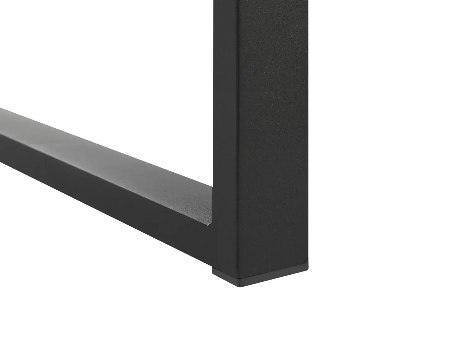 Best Beliani Set da pranzo da giardino 6 posti VALCANETTO/BUSSETO Metallo Nero Grigio Nero