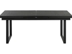 Sale Beliani Set da pranzo da giardino 8 posti VALCANETTO/BUSSETO Metallo Nero Grigio Nero