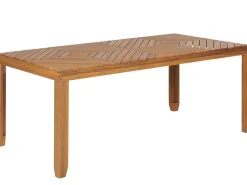 Clearance Beliani Set da pranzo da giardino 4 posti BARATTI Legno d'acacia Marrone
