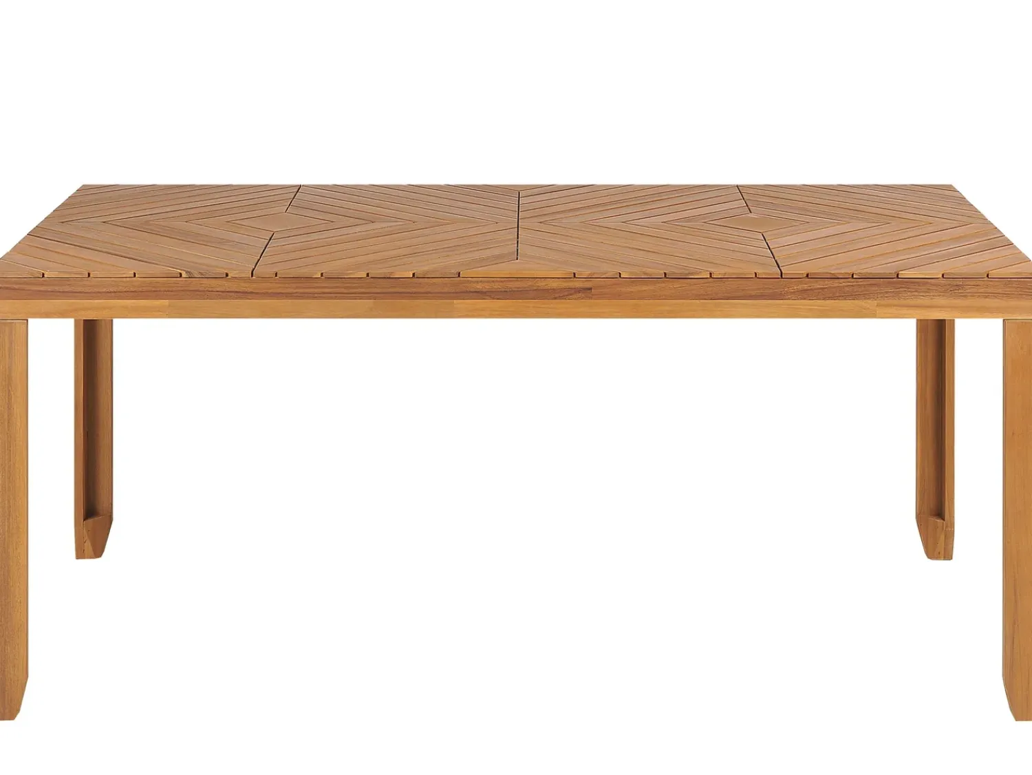 Sale Beliani Set da pranzo da giardino 6 posti BARATTI Legno d'acacia Marrone