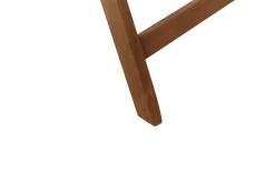 New Beliani Set da pranzo da giardino 6 posti AMANTEA Legno d'acacia scuro Marrone