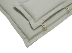 Sale Beliani Set da pranzo da giardino 6 posti AMANTEA con cuscini Legno d'acacia Tortora Beige Marrone