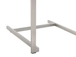 Sale Beliani Set da pranzo da giardino 6 posti COSOLETO Vetro temperato Grigio Argento Grigio