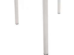 Best Beliani Set da pranzo da giardino 6 posti COSOLETO/GROSSETO Vetro temperato Effetto marmo Grigio Argento Grigio