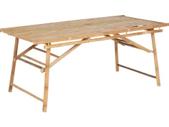 Sale Beliani Set da pranzo da giardino 4 posti TINDARI Bambù chiaro Marrone