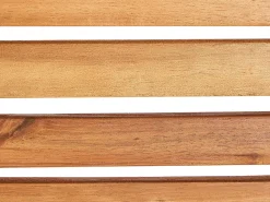 New Beliani Set da pranzo da giardino 4 posti FRASSINE Legno d'acacia Marrone