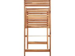 New Beliani Set da pranzo da giardino 4 posti FRASSINE Legno d'acacia Marrone