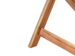 New Beliani Set da pranzo da giardino 4 posti FRASSINE Legno d'acacia Marrone