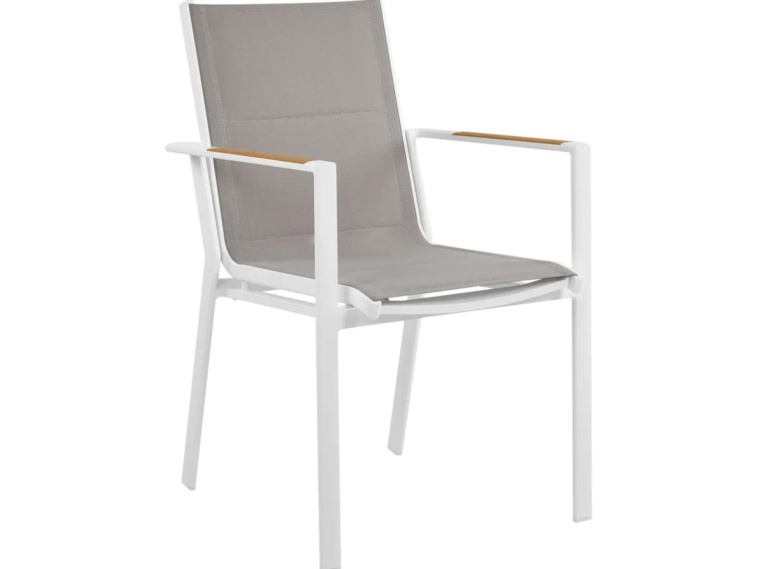 Outlet Beliani Set da pranzo da giardino 8 posti VALCANETTO/BUSSETO Metallo Grigio Bianco Marrone Grigio