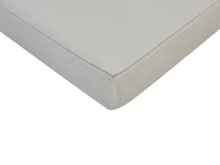 Outlet Beliani Set da pranzo da giardino 4 posti MALETTO/TAVIANO con cuscini Metallo Grigio Beige Bianco Marrone Grigio