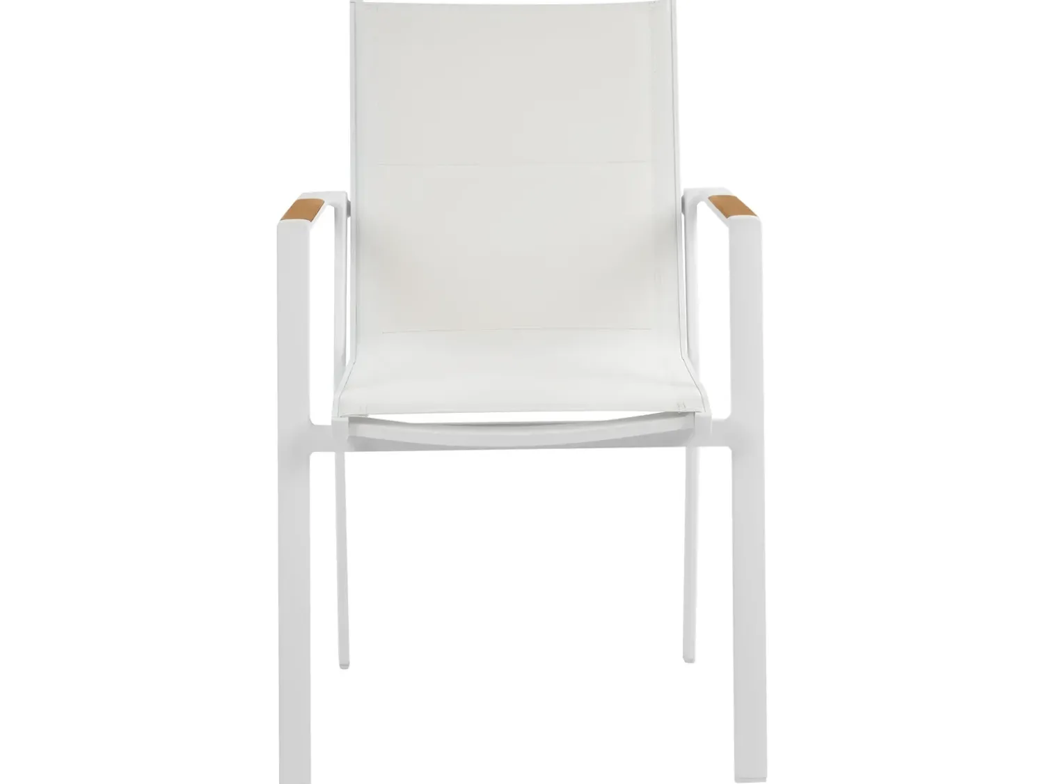 Outlet Beliani Set da pranzo da giardino 4 posti MALETTO/BUSSETO Metallo Bianco Bianco Beige Grigio Marrone