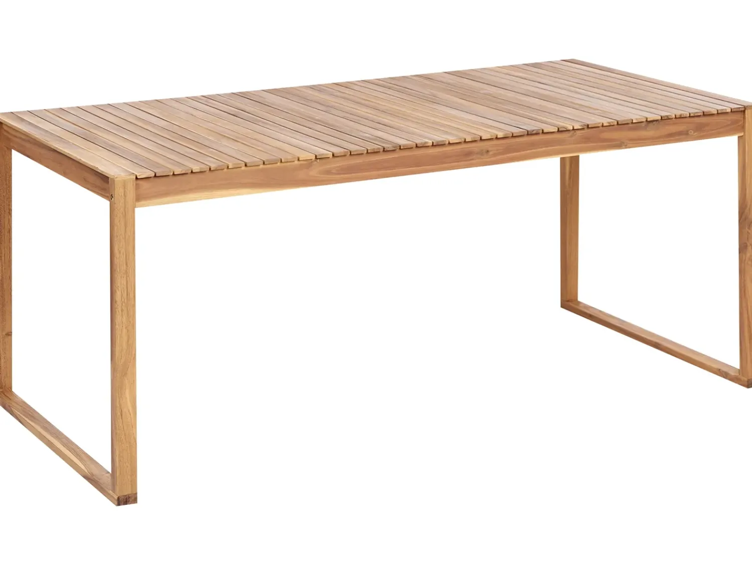 Online Beliani Set da pranzo da giardino 6 posti SASSARI II Legno di acacia certificato chiaro Marrone