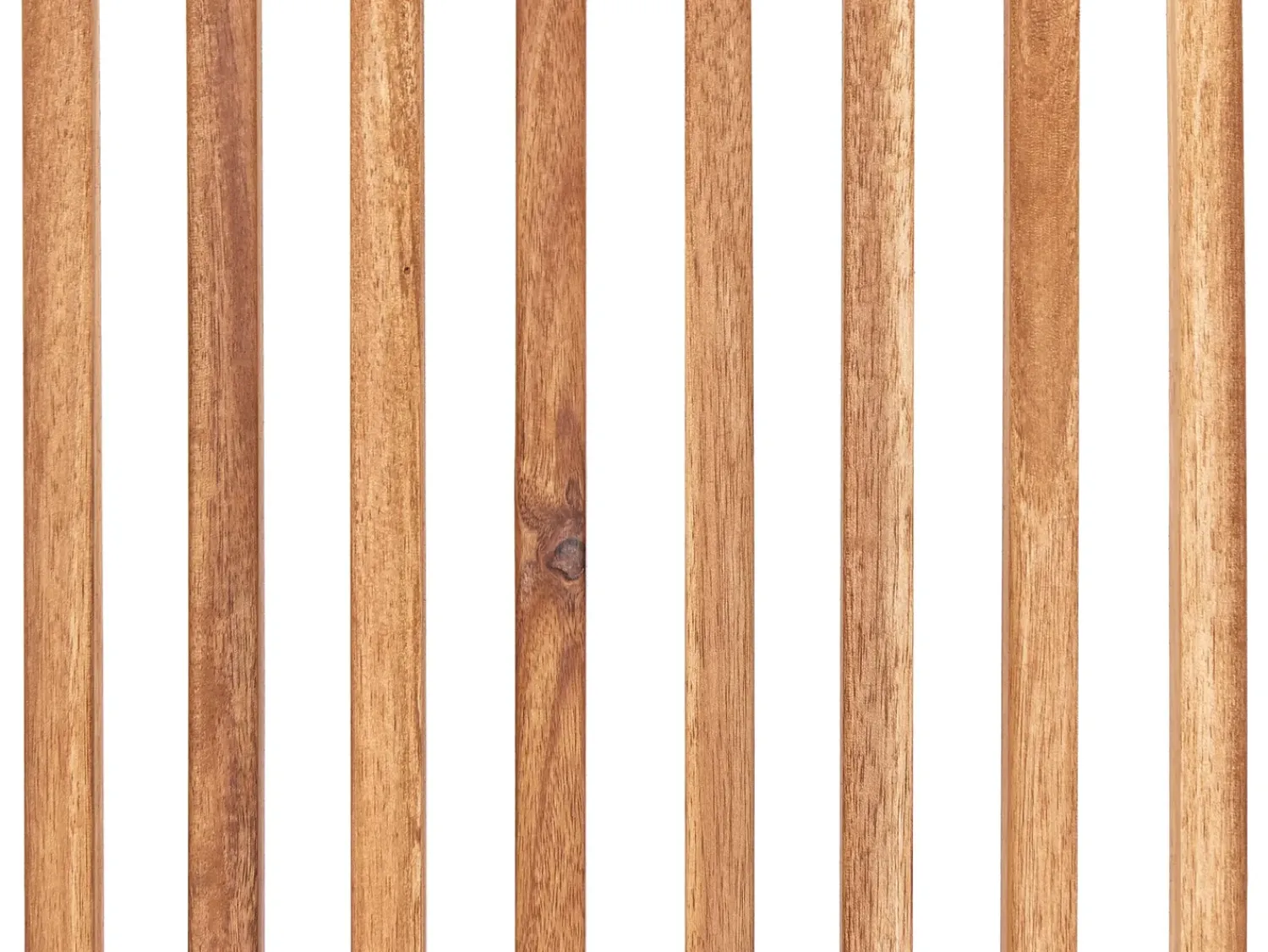 Beliani Set da pranzo da giardino 6 posti MAUI II Legno d'acacia chiaro Marrone