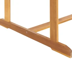 Online Beliani Set da pranzo da giardino 8 posti MAUI II con cuscini Legno d'acacia Rosso scuro Rosso Marrone