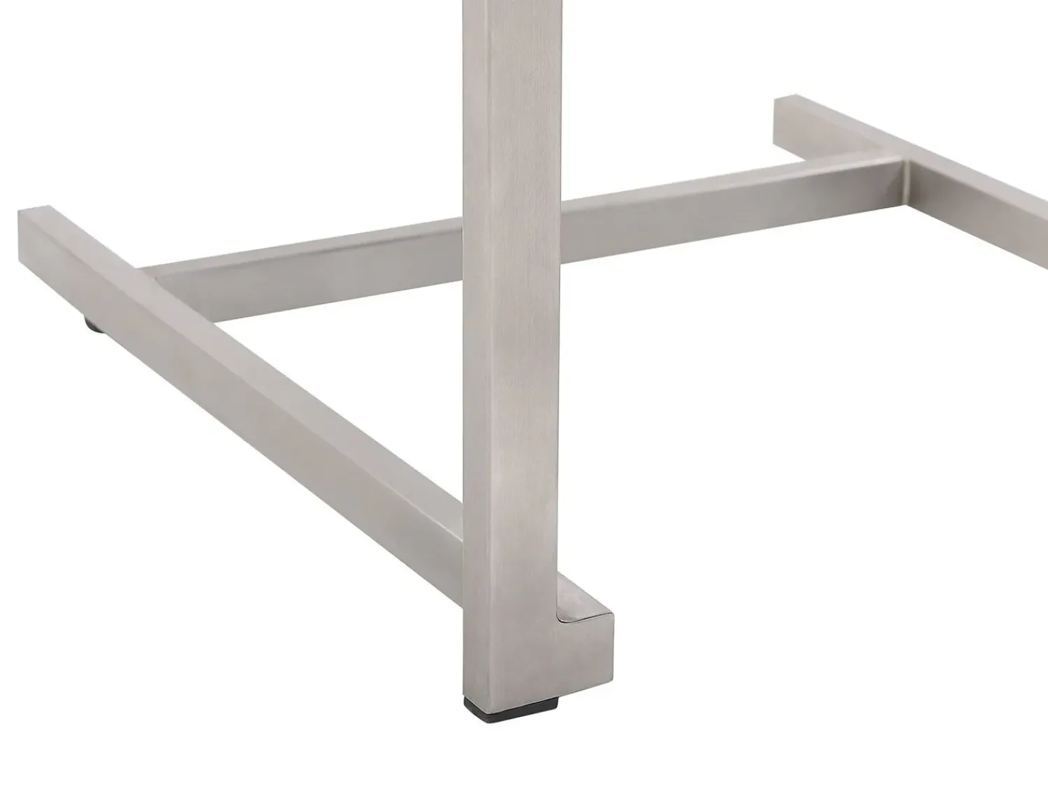 Discount Beliani Set da pranzo da giardino 8 posti VALCANETTO/COSOLETO Metallo Beige Argento Bianco Beige