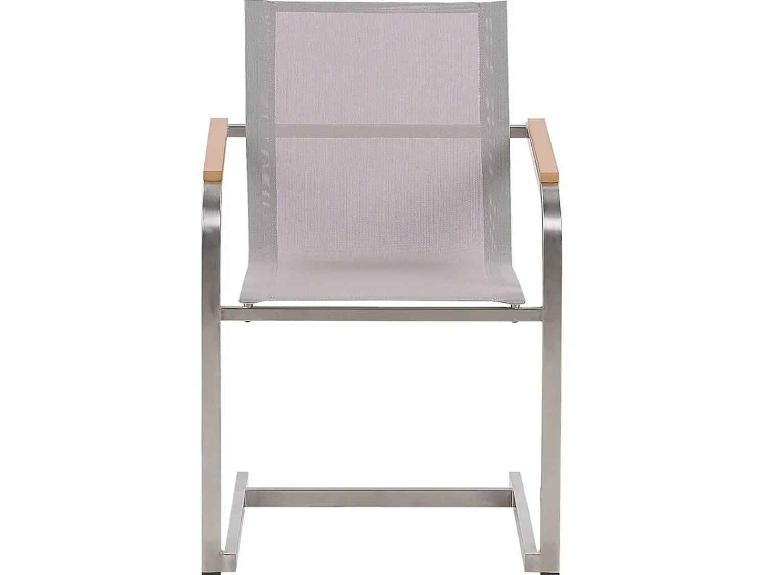 Discount Beliani Set da pranzo da giardino 8 posti VALCANETTO/COSOLETO Metallo Beige Argento Bianco Beige