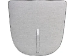 Discount Beliani Set da pranzo da giardino 6 posti FLAVIA con cuscini Metallo Tortora Beige Marrone