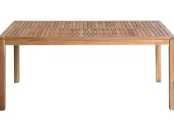 Hot Beliani Set da pranzo da giardino 8 posti OMBRIANO Legno di acacia certificato chiaro Marrone