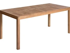 Hot Beliani Set da pranzo da giardino 8 posti OMBRIANO Legno di acacia certificato chiaro Marrone
