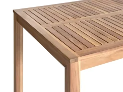 Hot Beliani Set da pranzo da giardino 8 posti OMBRIANO Legno di acacia certificato chiaro Marrone