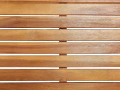 Sale Beliani Set da pranzo da giardino 8 posti MAUI PREMIUM Legno d'acacia Rosso Marrone Rosso