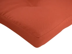 Sale Beliani Set da pranzo da giardino 8 posti MAUI PREMIUM Legno d'acacia Rosso Marrone Rosso