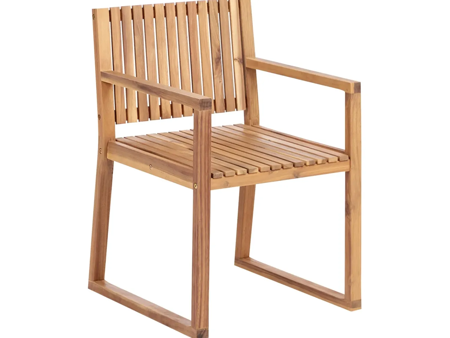 Sale Beliani Set da pranzo da giardino 8 posti SASSARI PREMIUM con cuscini Legno di acacia certificato Rosso Rosso Marrone