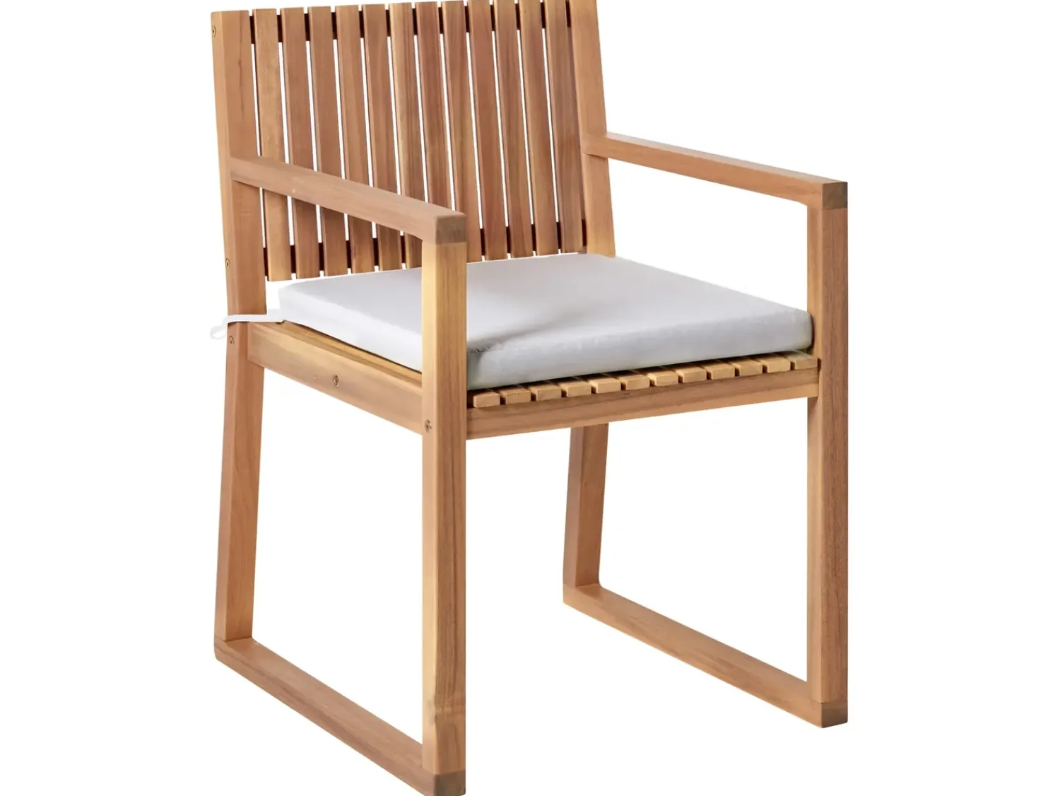 Hot Beliani Set da pranzo da giardino 8 posti SASSARI PREMIUM con cuscini Legno di acacia certificato Grigio chiaro Marrone Grigio